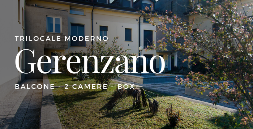 Case a Gerenzano | Trilocale Moderno con Balcone
