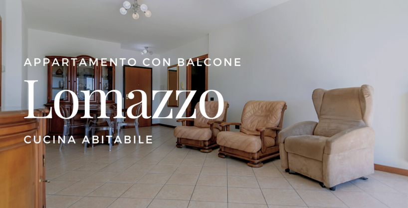 Case a Lomazzo | Trilocale con Balcone di Via Insubria