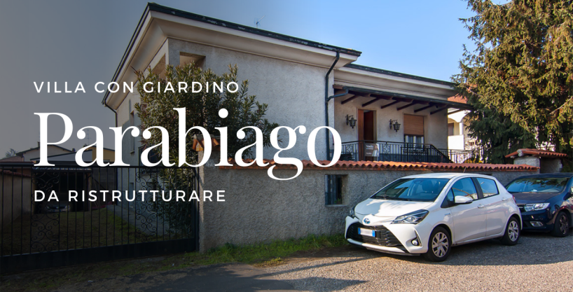 Case a Parabiago | Villa con Giardino da Ristrutturare